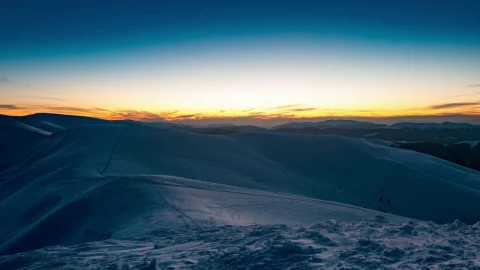 Free Video Stock Sunrise Covering The Sky In Winter Live Wallpaper - Free Live Wallpaper