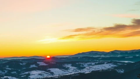 Free Video Stock Sunrise In A Landscape Time Lapse Live Wallpaper - Free Live Wallpaper