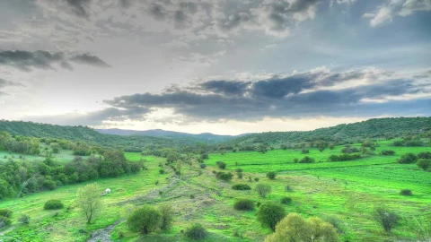 Free Video Stock sunrise in the countryside Live Wallpaper - Free Live Wallpaper