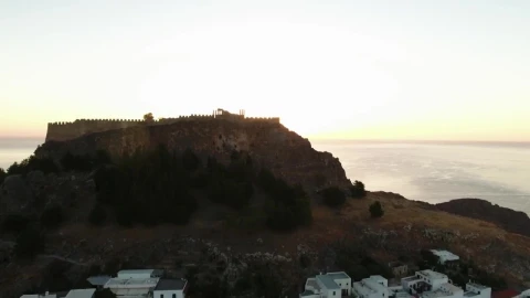 Free Video Stock sunrise over a small village Live Wallpaper - Free Live Wallpaper