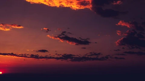 Free Video Stock sunrise shining through thick clouds Live Wallpaper - Free Live Wallpaper