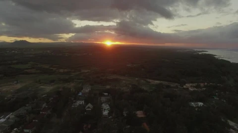 Free Video Stock sunset falling in the distance Live Wallpaper - Free Live Wallpaper