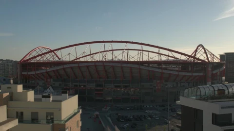Free Video Stock sunset over a stadium Live Wallpaper - Free Live Wallpaper