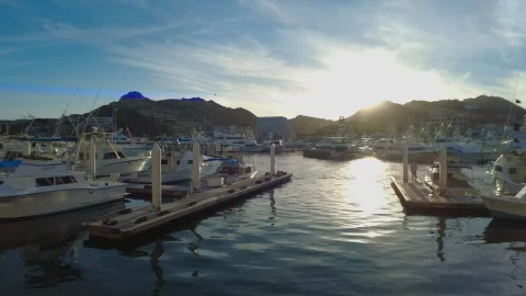Free Video Stock sunset seen from a pacific coast Live Wallpaper - Free Live Wallpaper