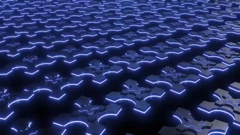 Free Video Stock surface made of spinning crosses Live Wallpaper - Free Live Wallpaper