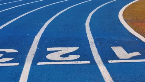 Free Video Stock surface of a running track close up view Live Wallpaper - Free Live Wallpaper