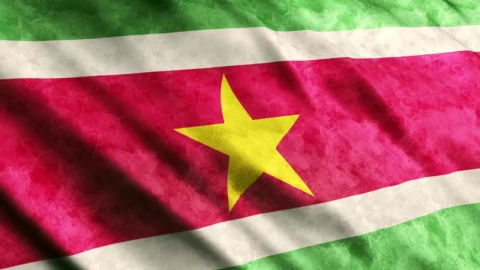 Free Video Stock suriname flag while waving full screen Live Wallpaper - Free Live Wallpaper