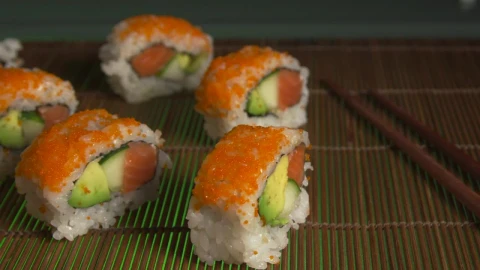 Free Video Stock sushi and chopsticks Live Wallpaper - Free Live Wallpaper