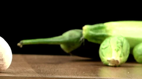 Free Video Stock table with vegetables turning Live Wallpaper - Free Live Wallpaper