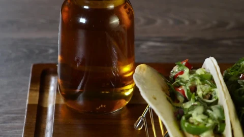 Free Video Stock tacos with chicken and peppers Live Wallpaper - Free Live Wallpaper