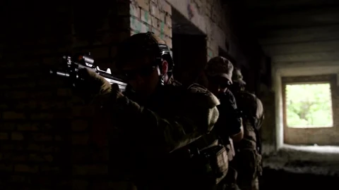 Free Video Stock tactical team moving Live Wallpaper - Free Live Wallpaper