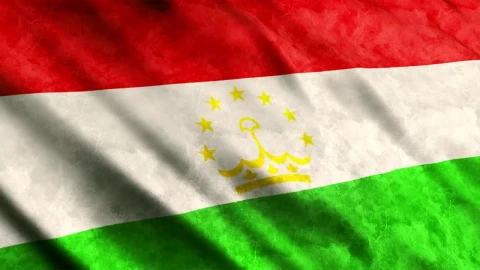 Free Video Stock tajikistan waving d render flag Live Wallpaper - Free Live Wallpaper