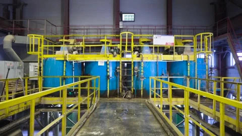 Free Video Stock tanks of liquid in a factory Live Wallpaper - Free Live Wallpaper