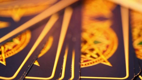 Free Video Stock tarot cards macro Live Wallpaper - Free Live Wallpaper