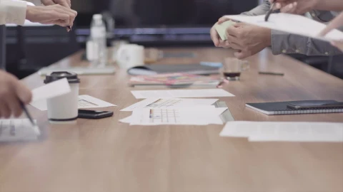 Free Video Stock team brainstorming new ideas at work Live Wallpaper - Free Live Wallpaper