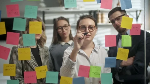 Free Video Stock team of entrepreneurs at a planning meeting Live Wallpaper - Free Live Wallpaper