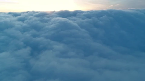 Free Video Stock texture of a magical layer of blue clouds Live Wallpaper - Free Live Wallpaper