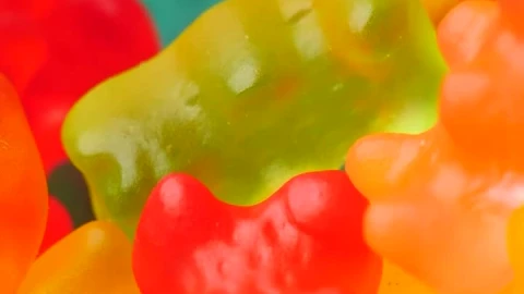 Free Video Stock texture of many colorful gummy pandas Live Wallpaper - Free Live Wallpaper
