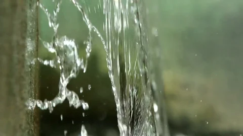 Free Video Stock texture of water flowing from a fountain Live Wallpaper - Free Live Wallpaper