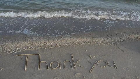 Free Video Stock thank you on the beach Live Wallpaper - Free Live Wallpaper