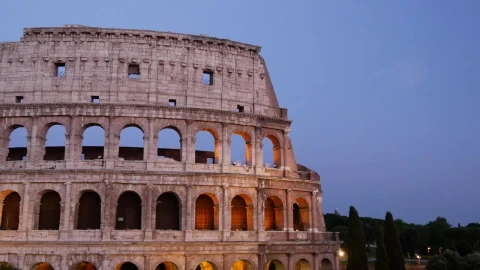 Free Video Stock the colosseum in the evening Live Wallpaper - Free Live Wallpaper