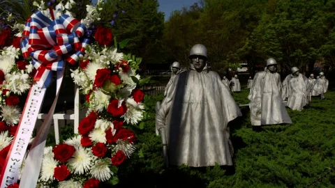 Free Video Stock the korean war memorial in dc Live Wallpaper - Free Live Wallpaper