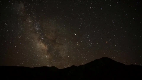 Free Video Stock the milky way is moving in the night sky Live Wallpaper - Free Live Wallpaper