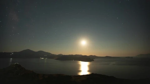 Free Video Stock the milky way revealing itself in the night sky Live Wallpaper - Free Live Wallpaper