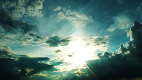 Free Video Stock the sun behind the black clouds Live Wallpaper - Free Live Wallpaper