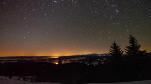 Free Video Stock the sunrise after seeing the milky way Live Wallpaper - Free Live Wallpaper
