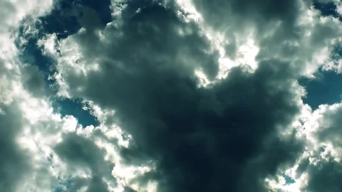 Free Video Stock thick clouds in the sky moving with the wind Live Wallpaper - Free Live Wallpaper