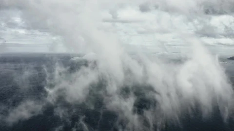 Free Video Stock thick fog over the ocean Live Wallpaper - Free Live Wallpaper