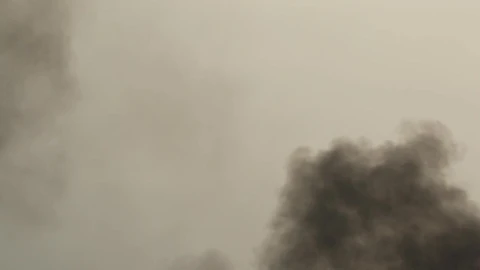 Free Video Stock thick smoke rising from the ground Live Wallpaper - Free Live Wallpaper