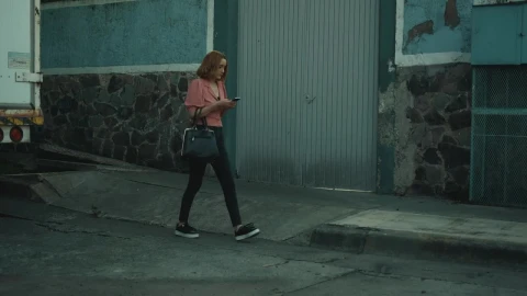 Free Video Stock thief steals a womans purse on the street Live Wallpaper - Free Live Wallpaper