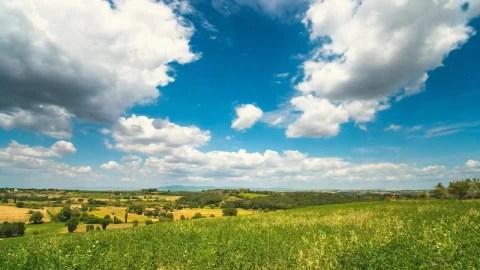 Free Video Stock time lapse in the countryside hills Live Wallpaper - Free Live Wallpaper