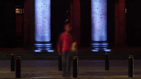 Free Video Stock time lapse of a street nightlife Live Wallpaper - Free Live Wallpaper