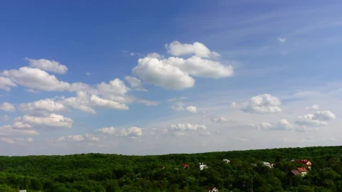 Free Video Stock time lapse of clouds moving across the sky Live Wallpaper - Free Live Wallpaper