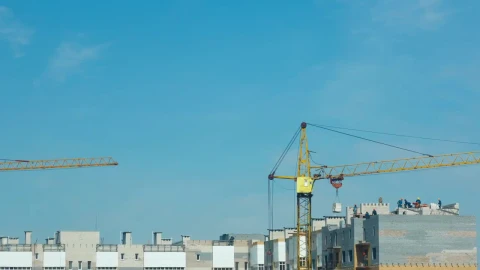 Free Video Stock time lapse of construction site Live Wallpaper - Free Live Wallpaper