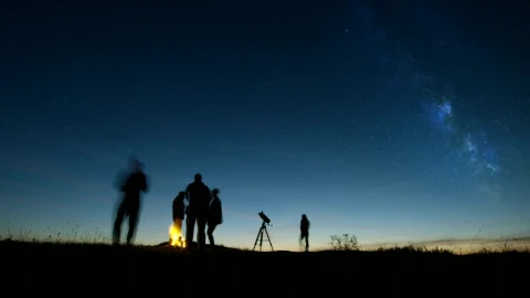 Free Video Stock time lapse of people stargazing Live Wallpaper - Free Live Wallpaper
