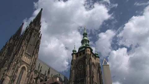 Free Video Stock time lapse of the prague castle Live Wallpaper - Free Live Wallpaper