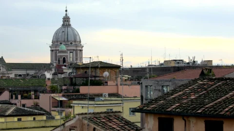Free Video Stock timelapse across city rooftops Live Wallpaper - Free Live Wallpaper
