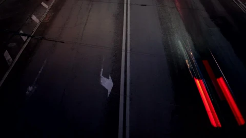 Free Video Stock timelapse of city traffic late at night Live Wallpaper - Free Live Wallpaper
