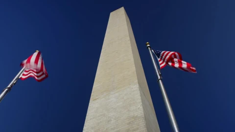 Free Video Stock timelapse of flags below the washington monument Live Wallpaper - Free Live Wallpaper
