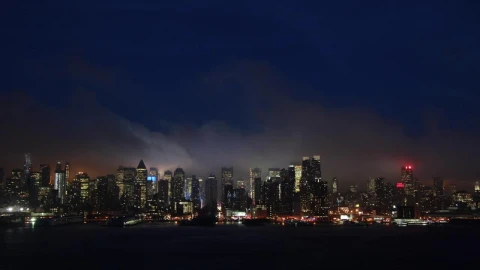 Free Video Stock timelapse of new york at night Live Wallpaper - Free Live Wallpaper