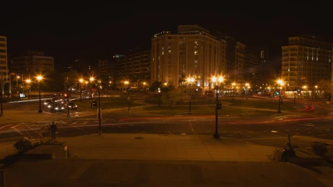 Free Video Stock timelapse of traffic in washington Live Wallpaper - Free Live Wallpaper
