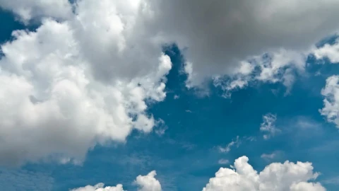 Free Video Stock timelapse of white clouds forming Live Wallpaper - Free Live Wallpaper