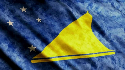 Free Video Stock tokelau flag full screen Live Wallpaper - Free Live Wallpaper