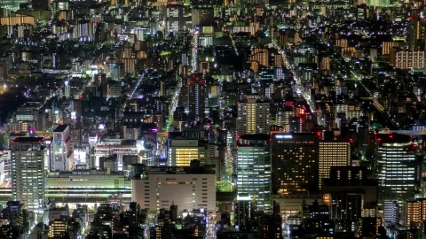 Free Video Stock tokyo cityscape and streets by night Live Wallpaper - Free Live Wallpaper