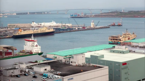 Free Video Stock tokyo port time lapse Live Wallpaper - Free Live Wallpaper
