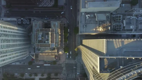 Free Video Stock top aerial shot of the city life Live Wallpaper - Free Live Wallpaper